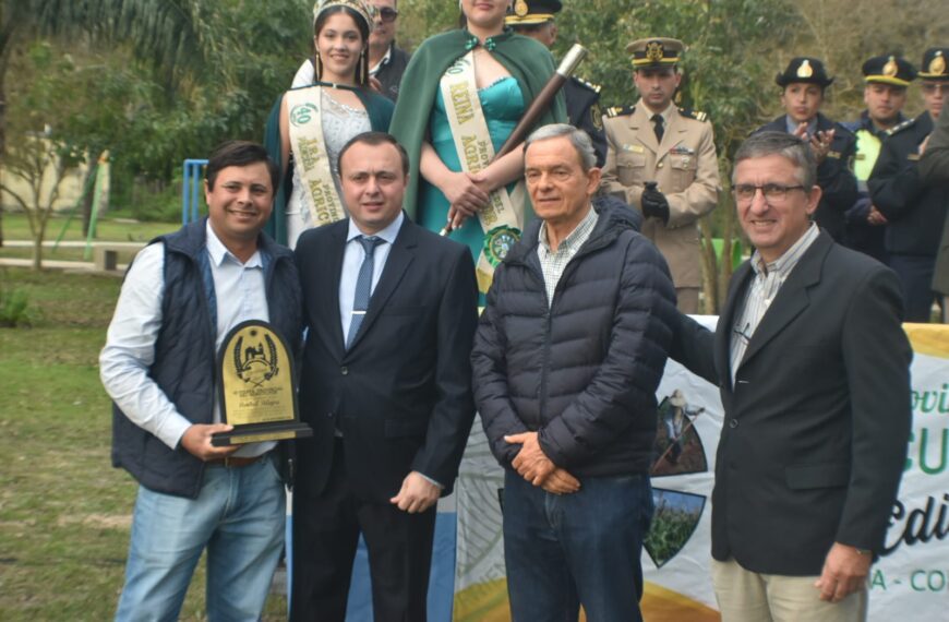Carolina homenajeó a los agricultores en su día