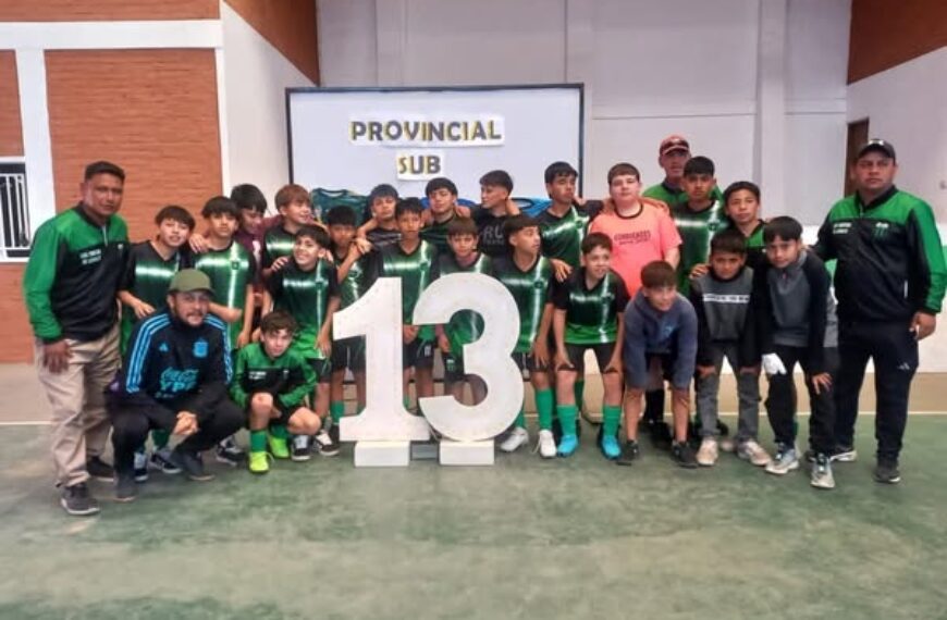 ¡La Escuelita de Fútbol de Lavalle agradecida!