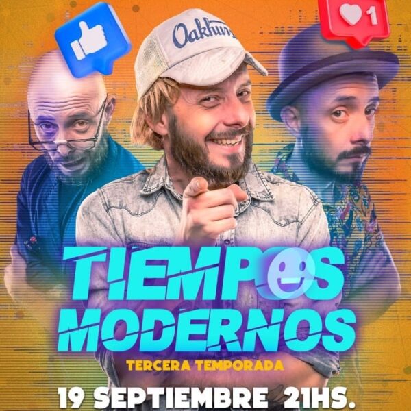 PABLO PICOTTO LLEGA A GOYA CON SU SHOW “TIEMPOS MODERNOS” EN EL TEATRO SOLARI